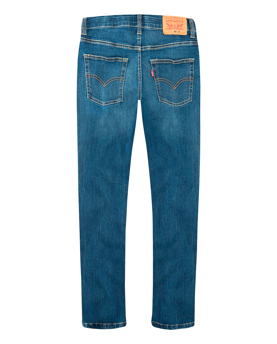 Calças slim clássicas azul-marinho Levi's Azul-marinho-6
