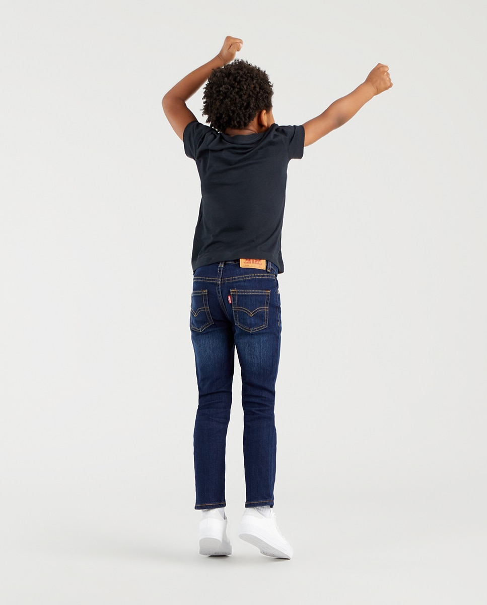 Calças skinny pretas Levi's Azul-marinho-2