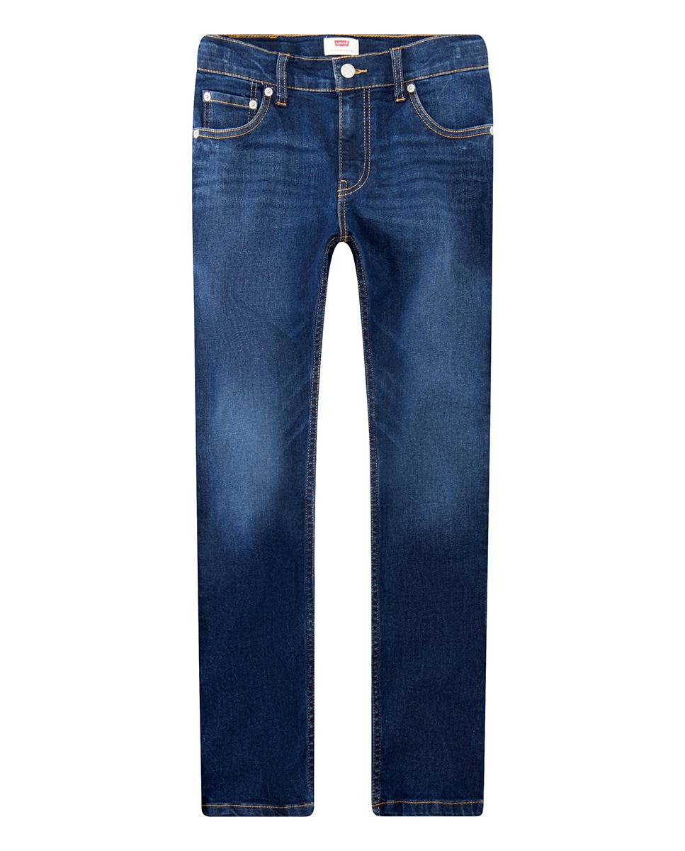 Calças skinny pretas Levi's Azul-marinho-6