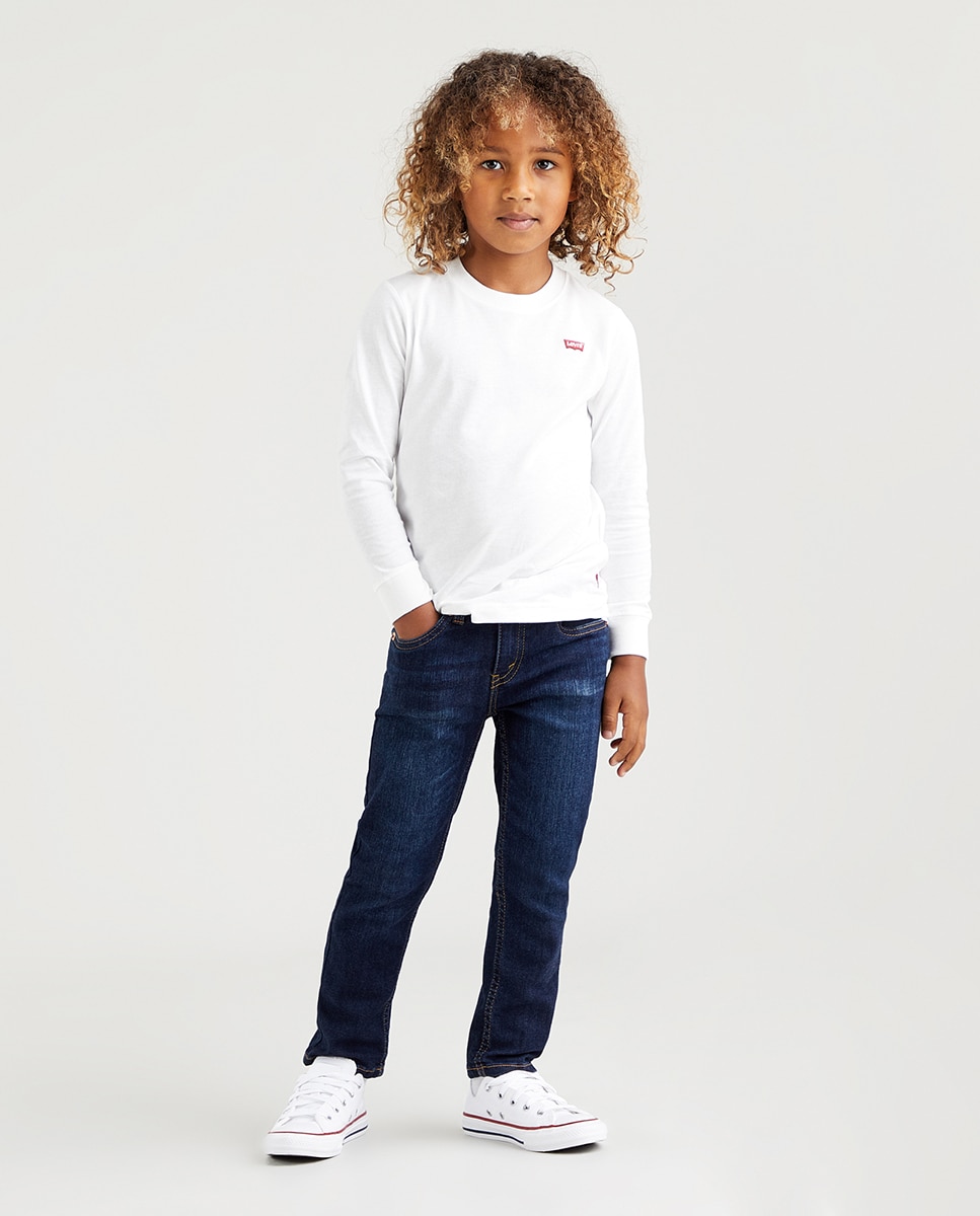 Calças slim azul-marinho Levi's Azul-marinho-1