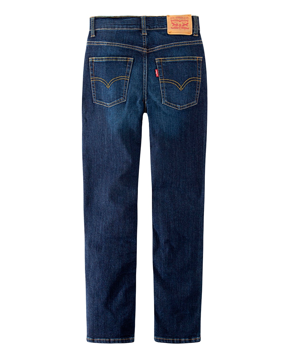 Calças slim azul-marinho Levi's Azul-marinho-10