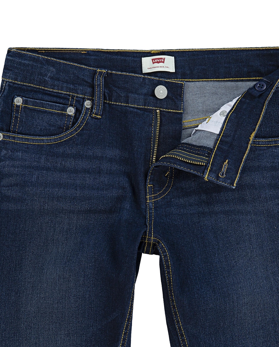 Calças slim clássicas azul-marinho Levi's Azul-marinho-5