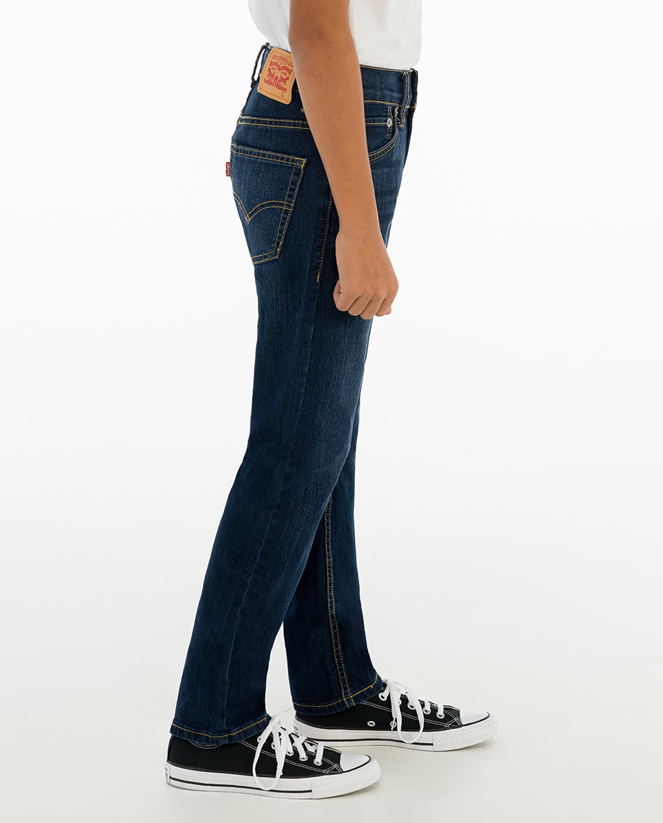 Calças slim clássicas azul-marinho Levi's Azul-marinho-8