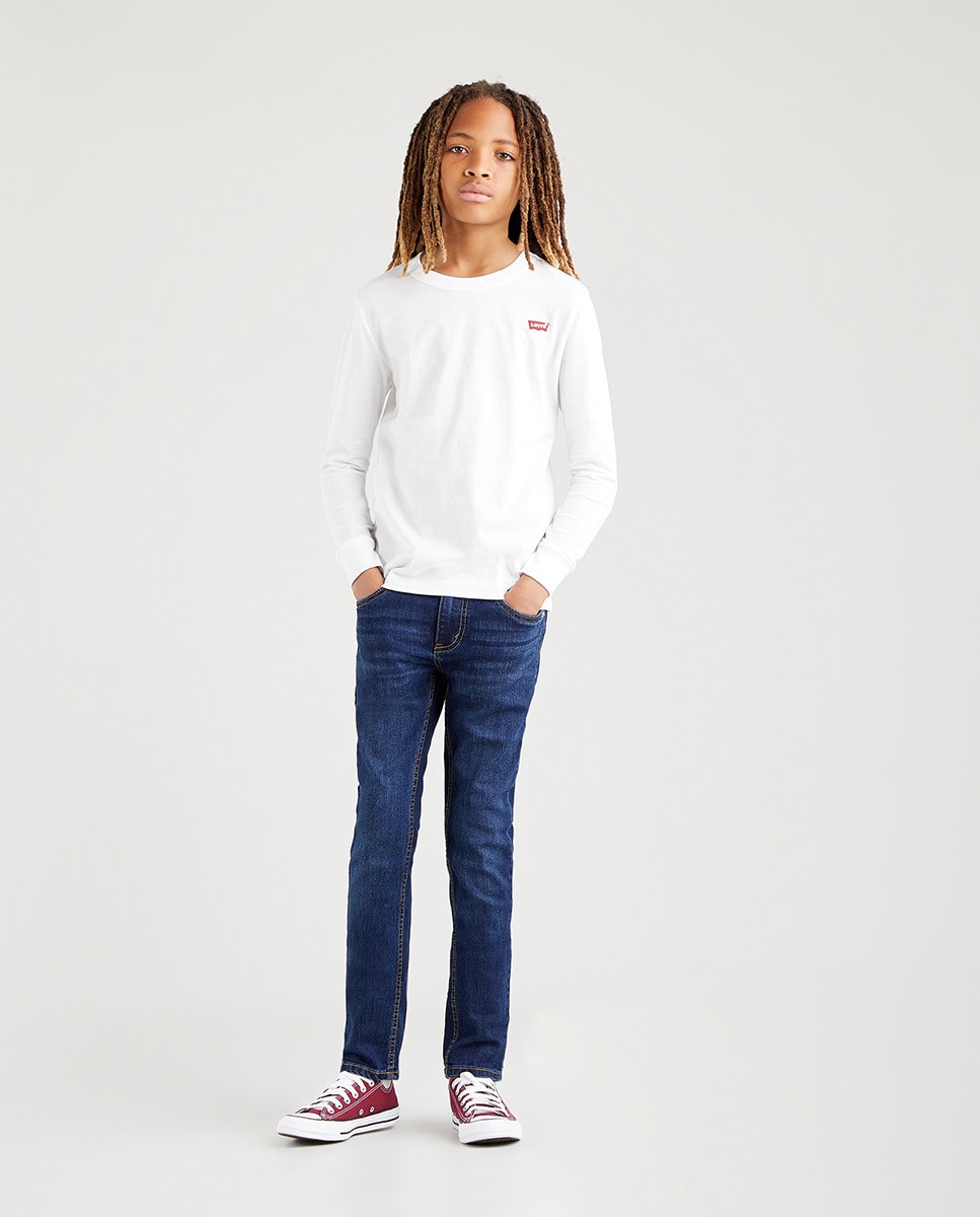 Calças skinny azul-marinho Levi's Azul-marinho-1