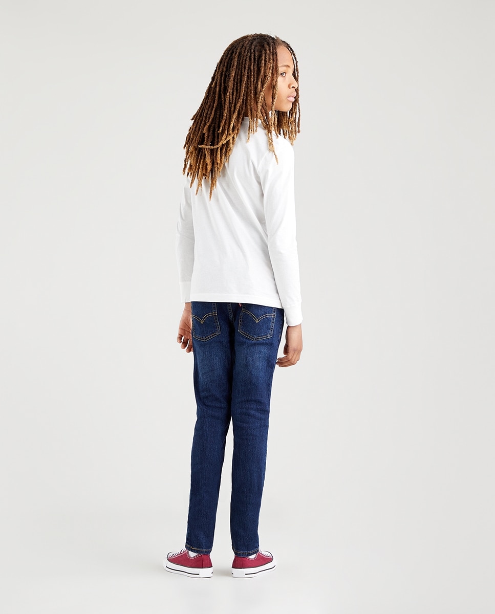 Calças skinny azul-marinho Levi's Azul-marinho-2