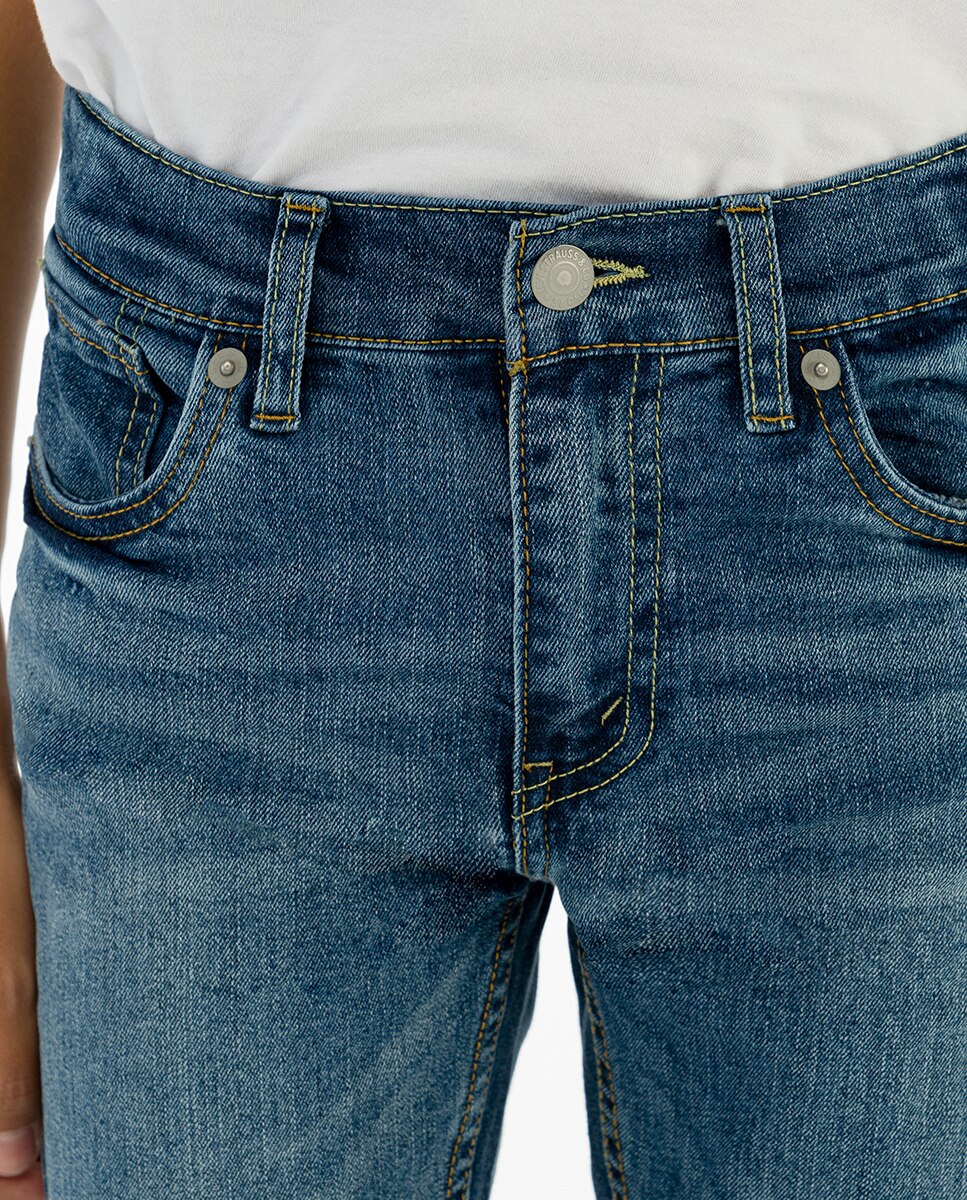 Calças skinny azuis Levi's Azul-3