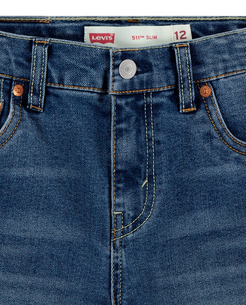 Calções Estreitos 511 Levi's Azul-3