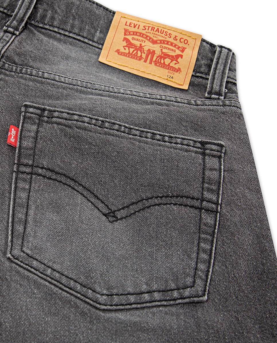 Pantalón vaquero ajustado Levi's® Stay Loose para niño - Gris Gris-3