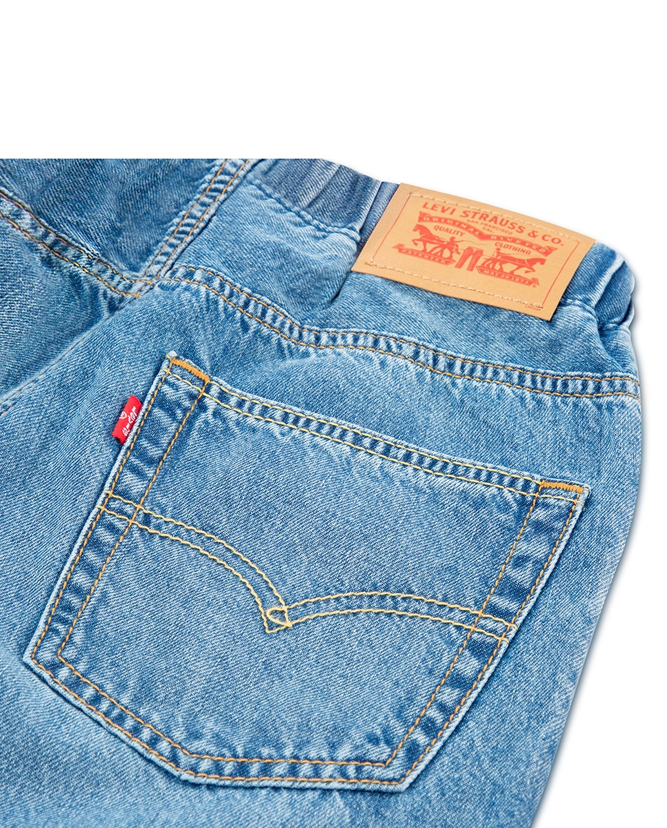Jeans Stay Loose Pull On Tapered Levi's Azul-3