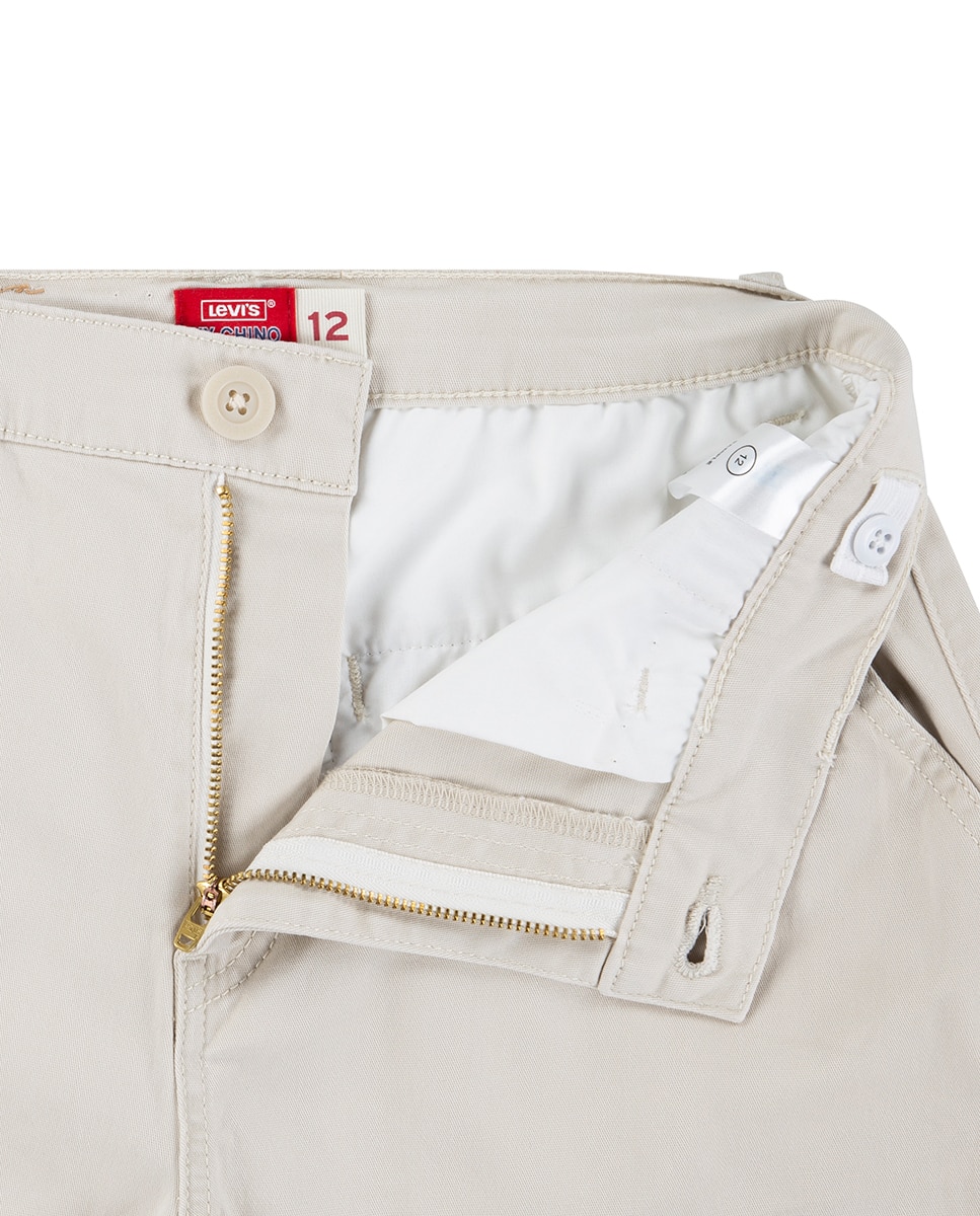 Calções Chino Autênticos Levi's Natural-3