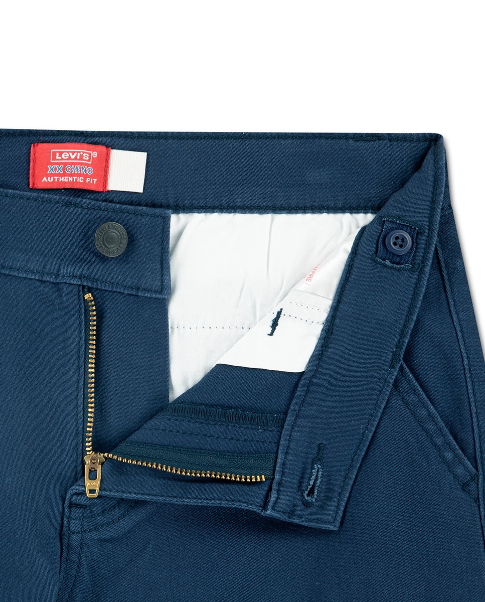 Calças Chino Regular e Relaxed Levi's Azul-3