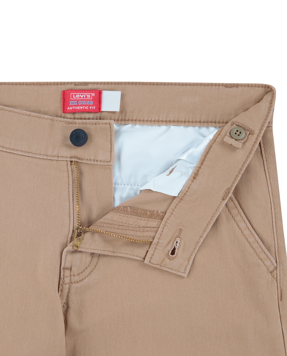 Calças Chino Regular e Relaxed Levi's Amarelo-3