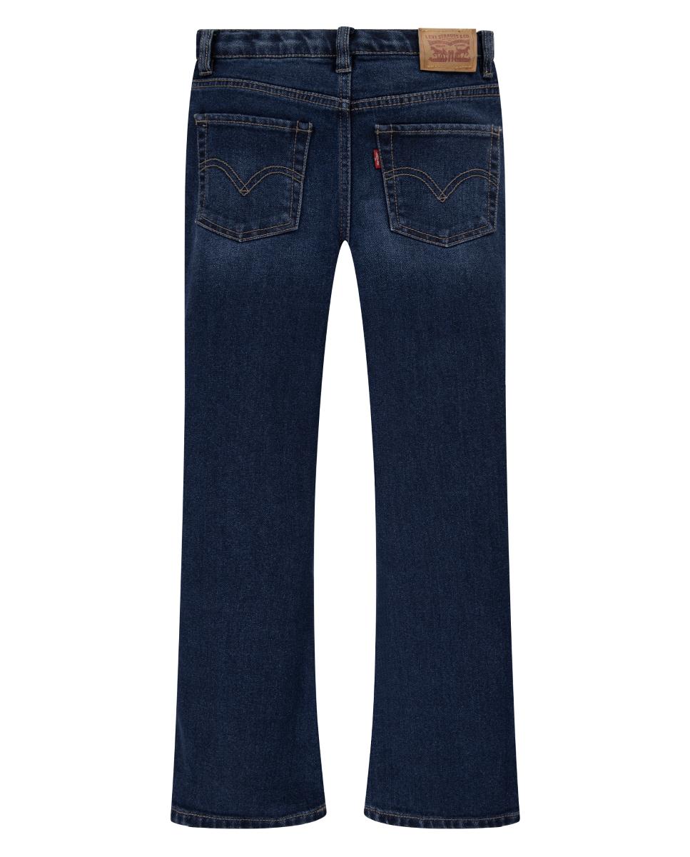 Pantalón vaquero acampanado de tiro alto Levi's® 726™ para niña - Azul Azul-2