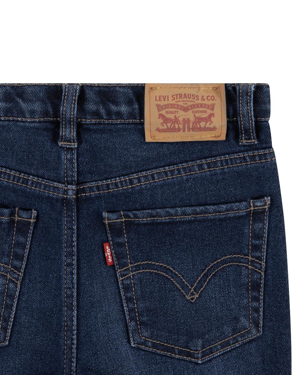 Pantalón vaquero acampanado de tiro alto Levi's® 726™ para niña - Azul Azul-3