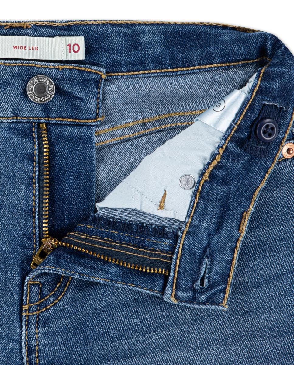 Jeans de Perna Larga Levi's Azul-3