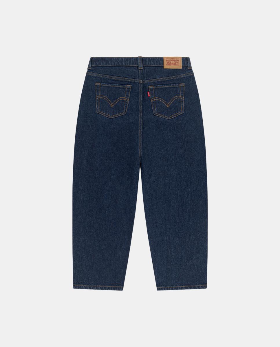 Jeans Folgadas de Cintura Subida Levi's Azul-2