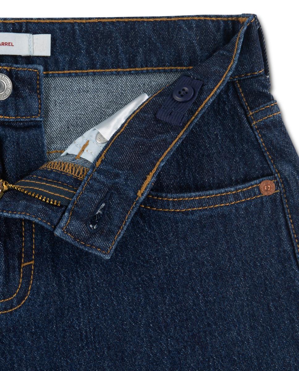 Jeans Folgadas de Cintura Subida Levi's Azul-3