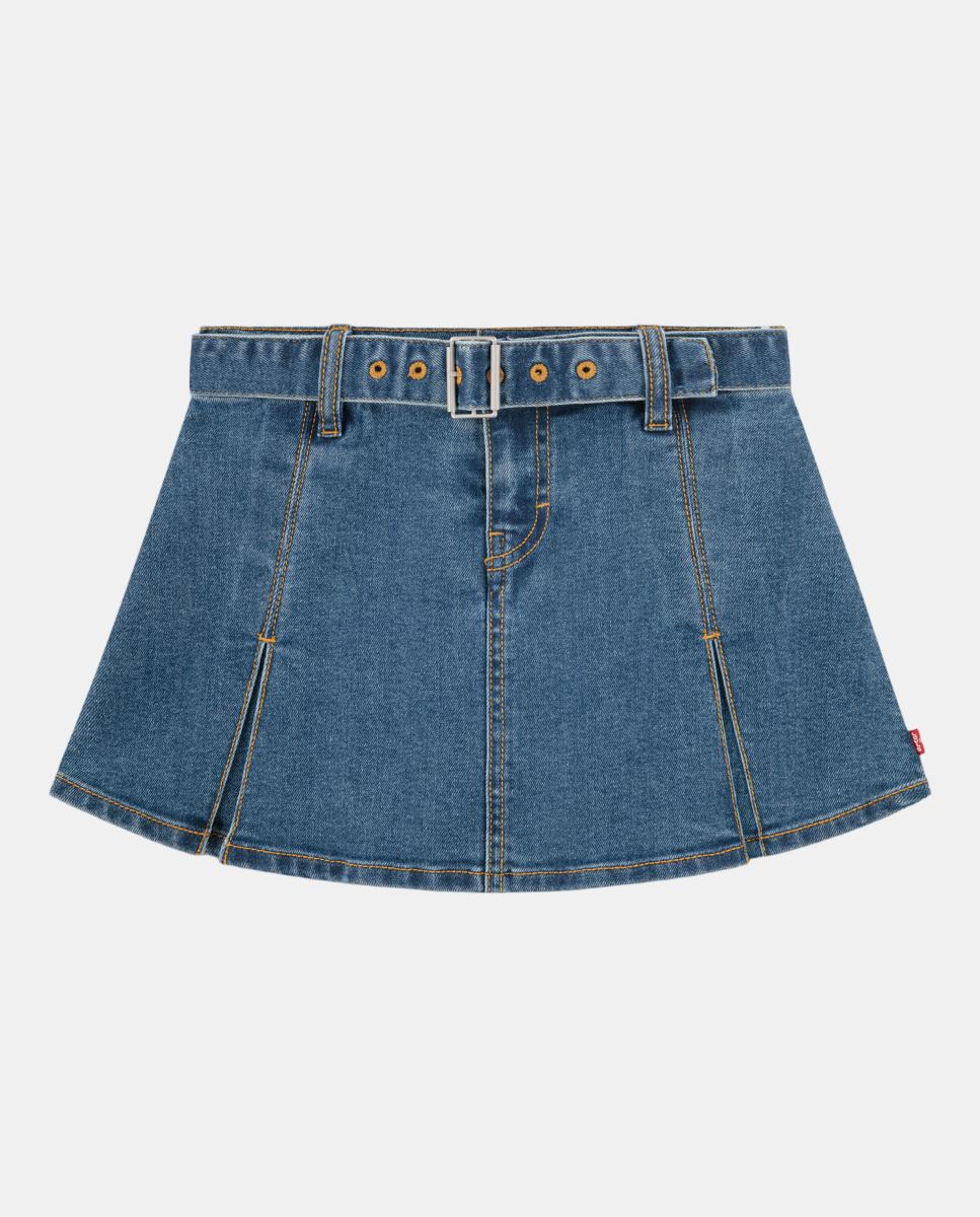 Imagem 0 de Saia-Calça Plissada com Cinto