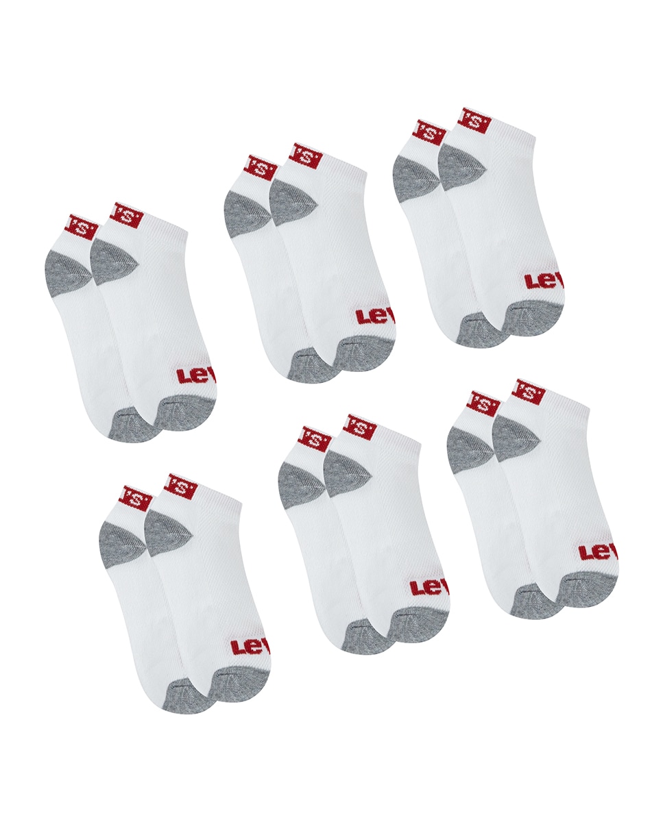 Pack de Meias com Punho Elástico - Branco Levi's Branco-1