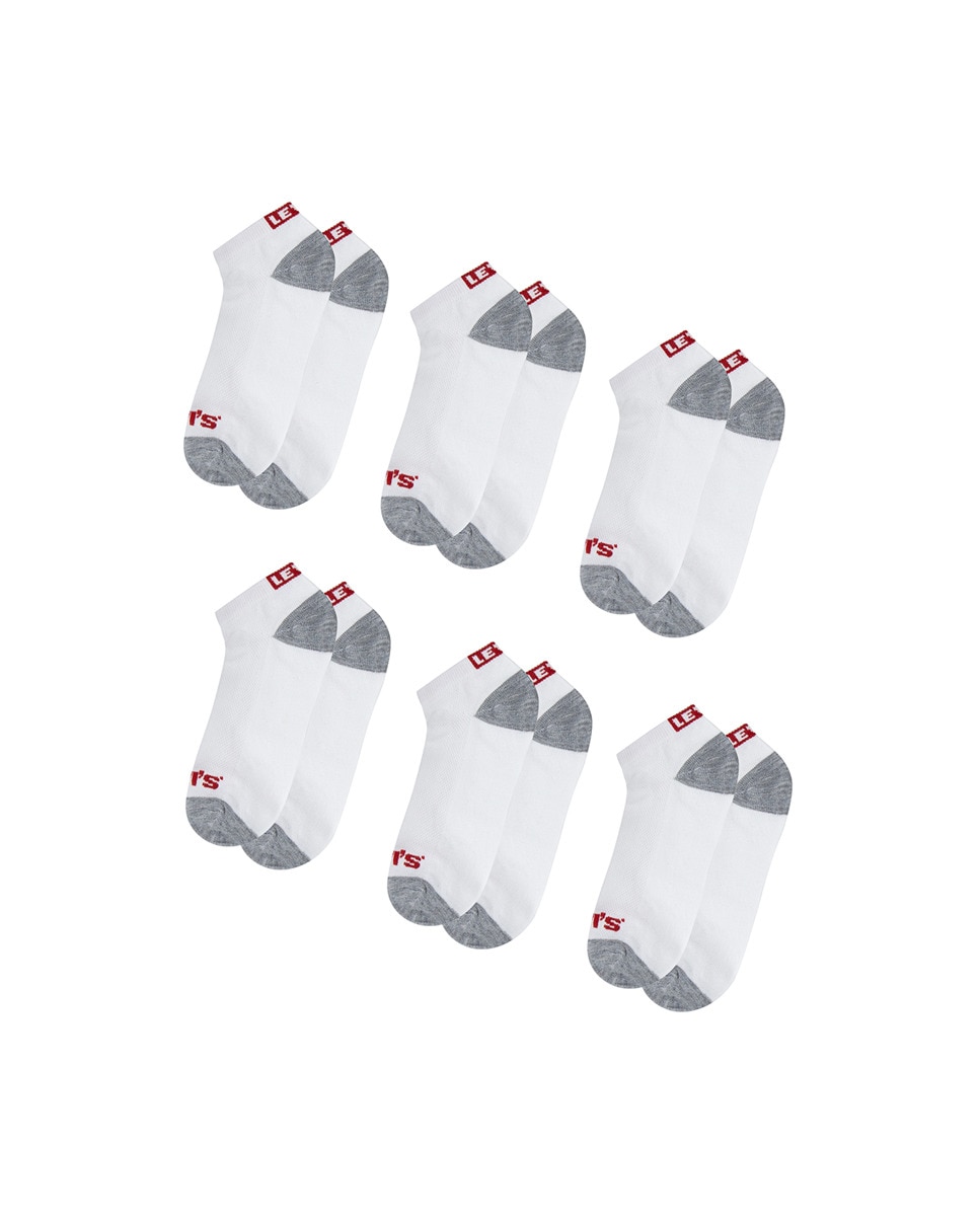 Pack de Meias com Punho Elástico - Branco Levi's Branco-3