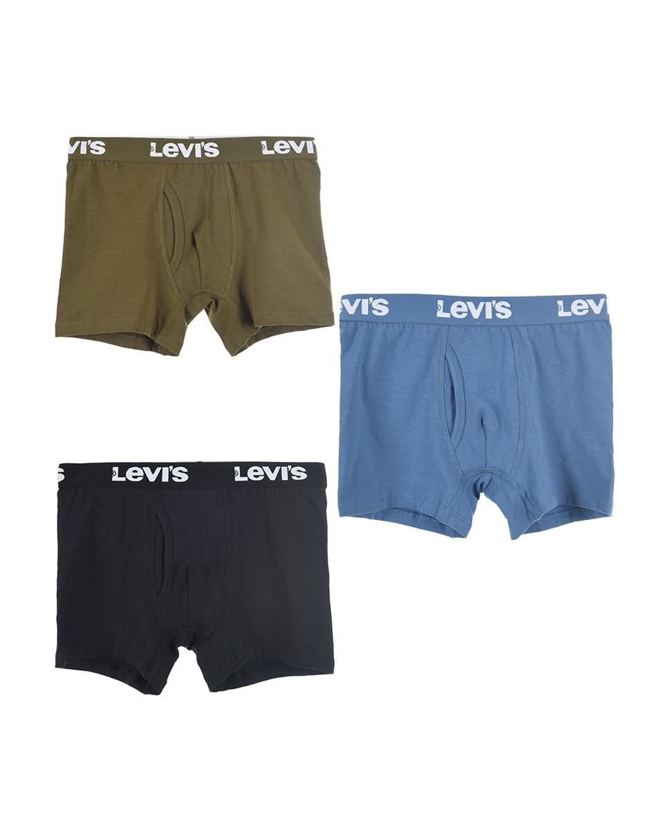 Roupa Interior com Cintura Elástica Levi's Preto-1