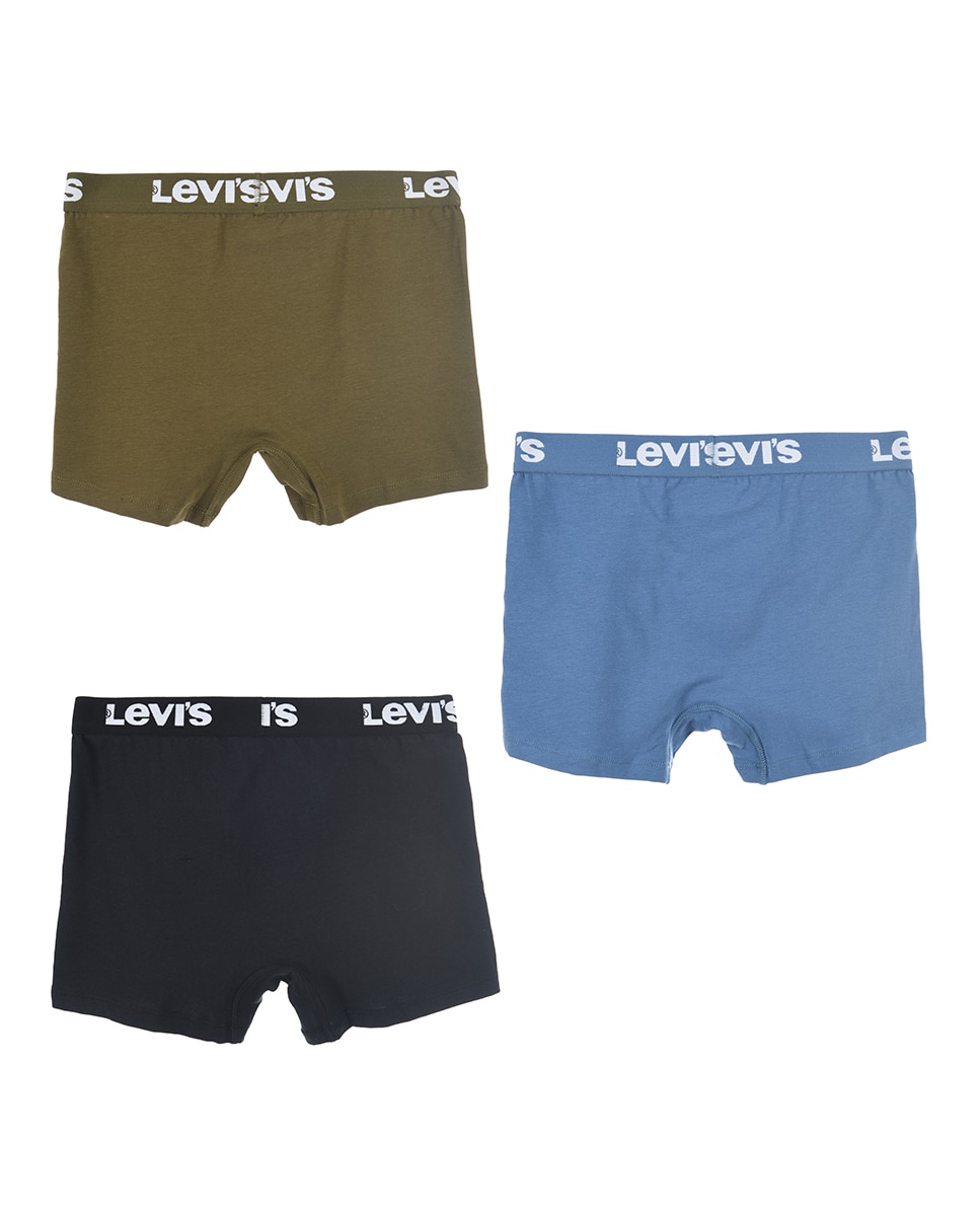 Roupa Interior com Cintura Elástica Levi's Preto-2