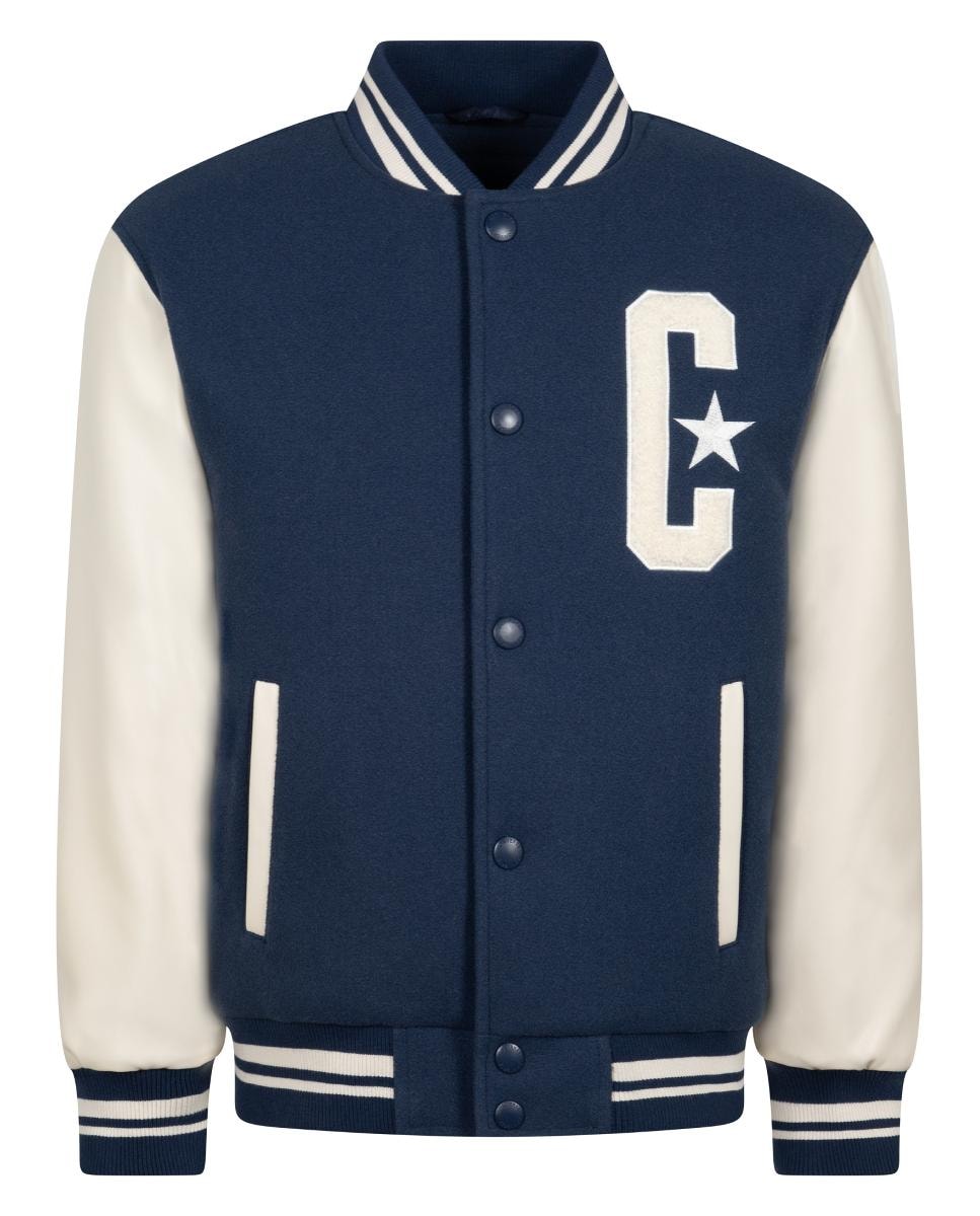 Casaco Varsity Azul-1