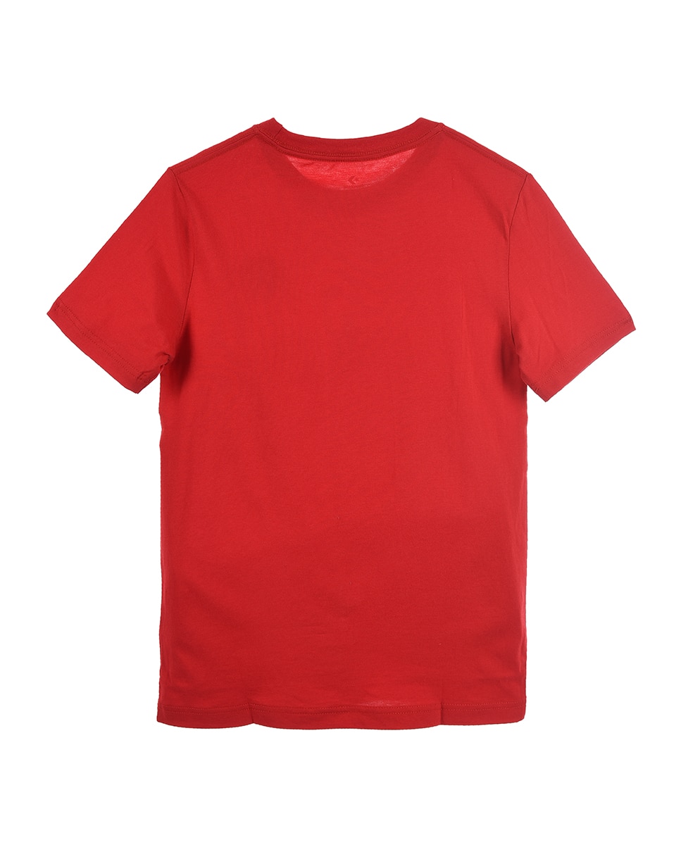 T-shirt com manga curta Converse Vermelho-2