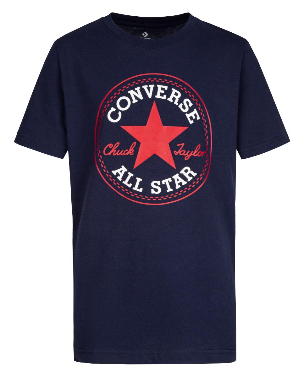 T-shirt Chuck Patch Converse Azul-1