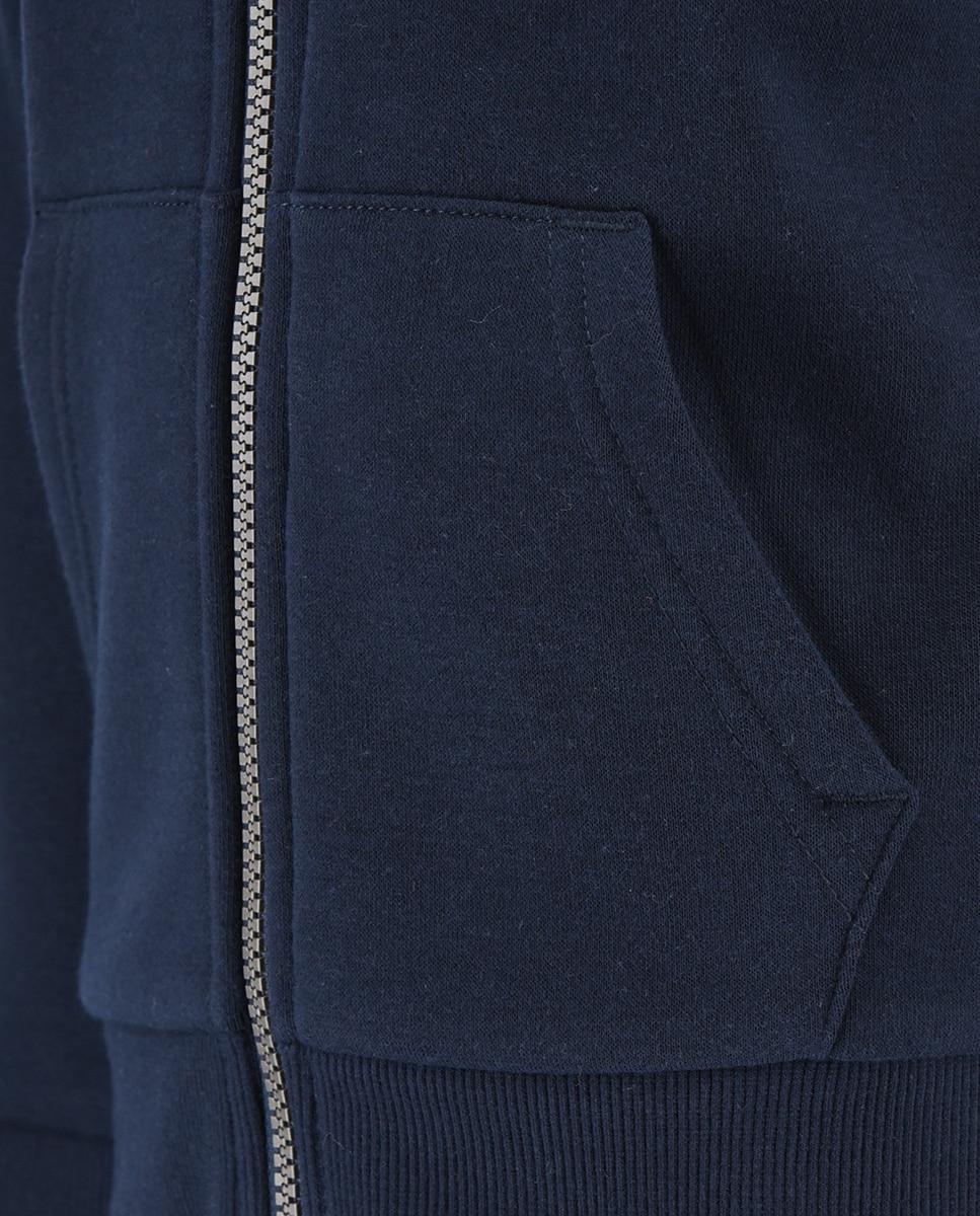 Sweatshirt com Capuz - Azul Converse Azul-4