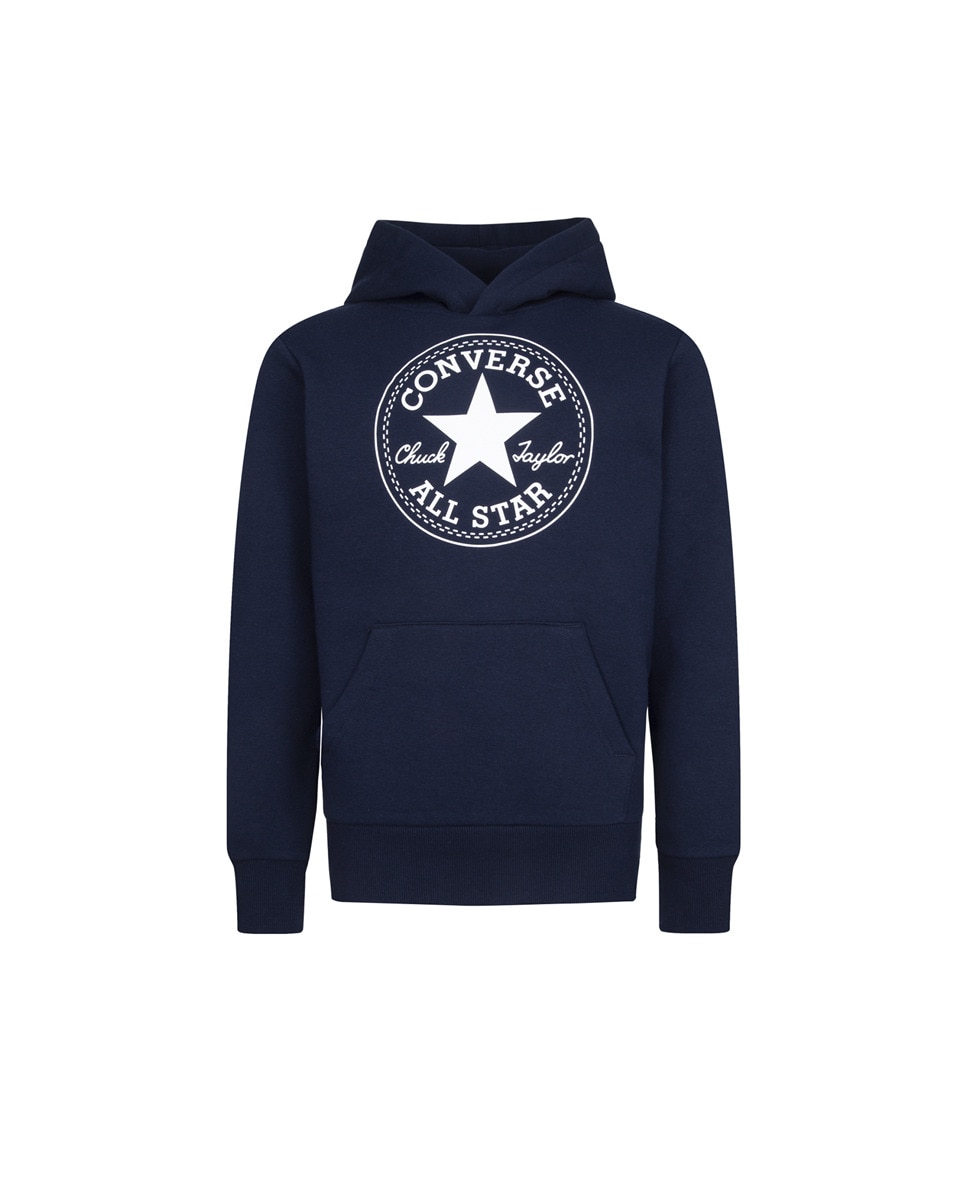 Sweatshirt com Capuz - Azul Converse Azul-1