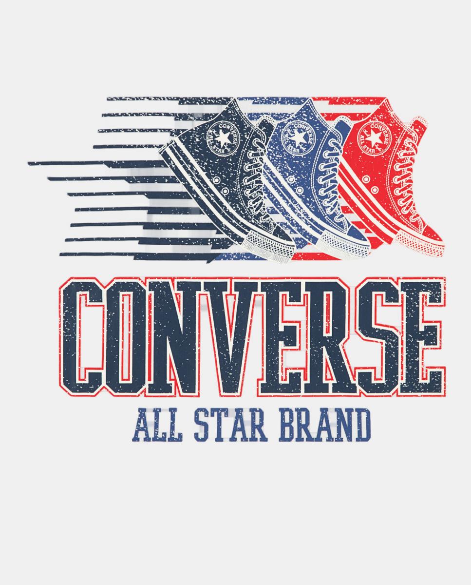 T-shirt Anniversary of America Converse Branco-3