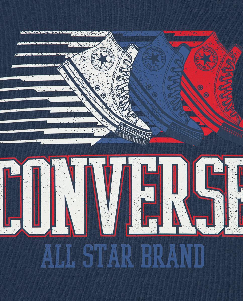 T-shirt Anniversary of America Converse Azul-3