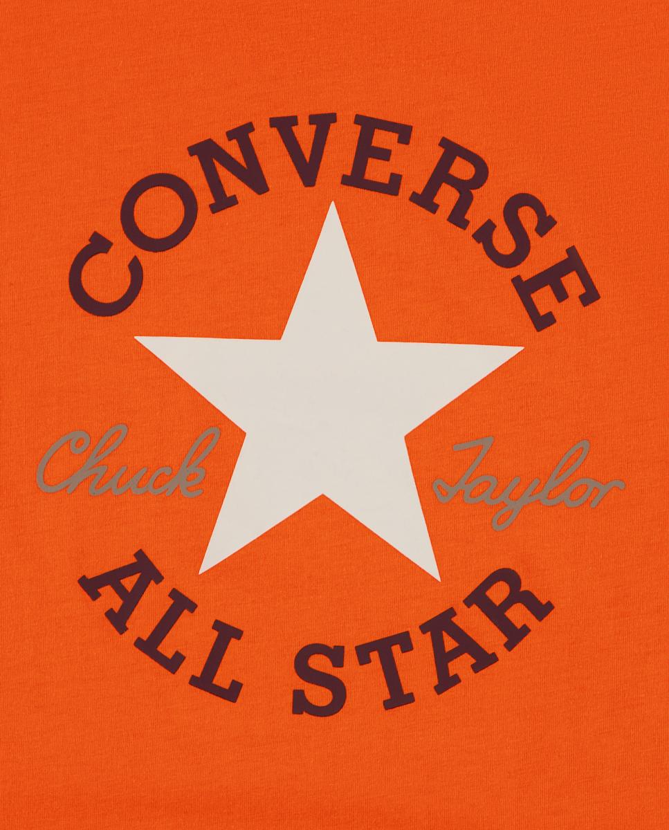 Imagen 3 de Camiseta con parche Chuck Dissected de Converse - Naranja Naranja
