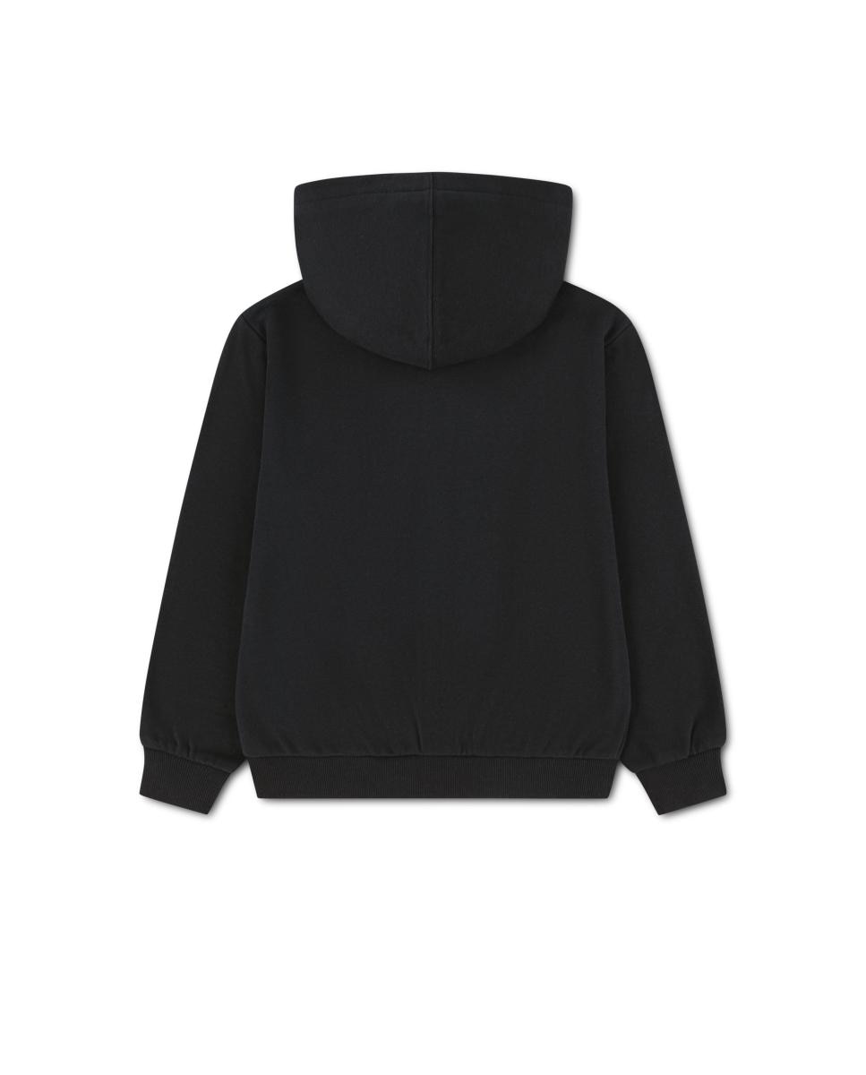 Imagen 2 de Sudadera con capucha y cremallera completa Converse Varsity - Negro Negro