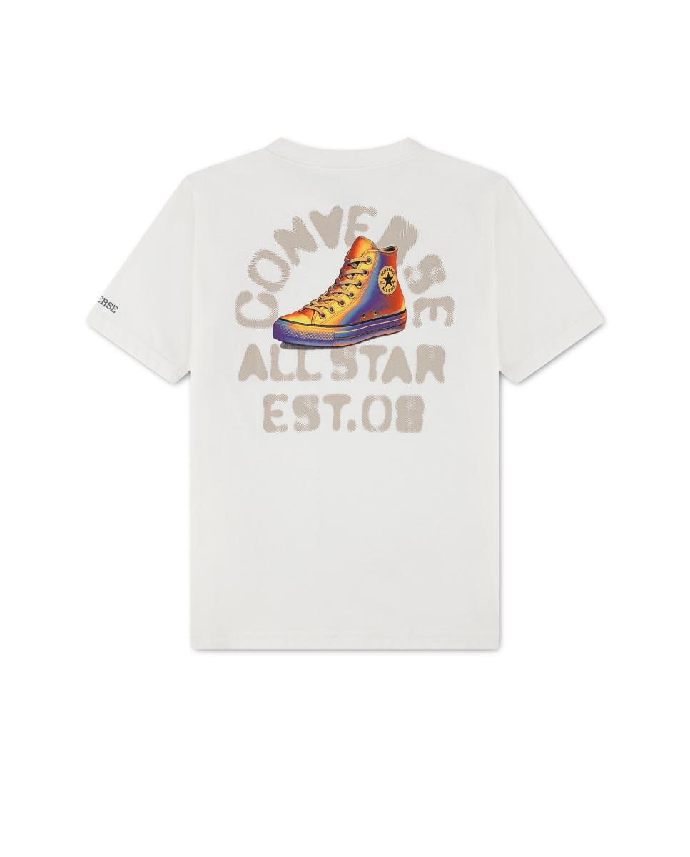 Camiseta Converse Faded Hit - Blanco Blanco-2