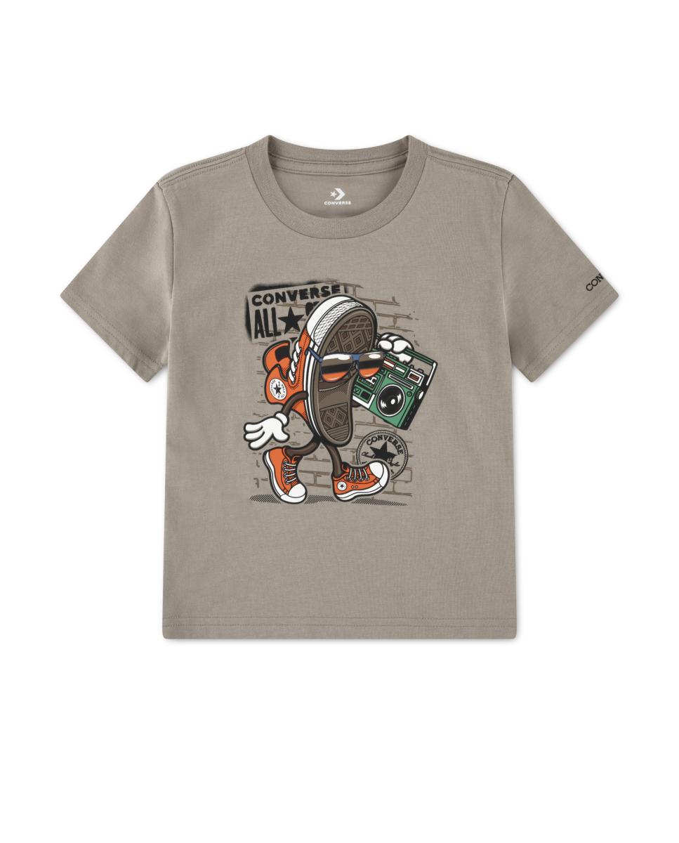 Imagen 0 de Camiseta con el personaje Chuck de Converse Blanco