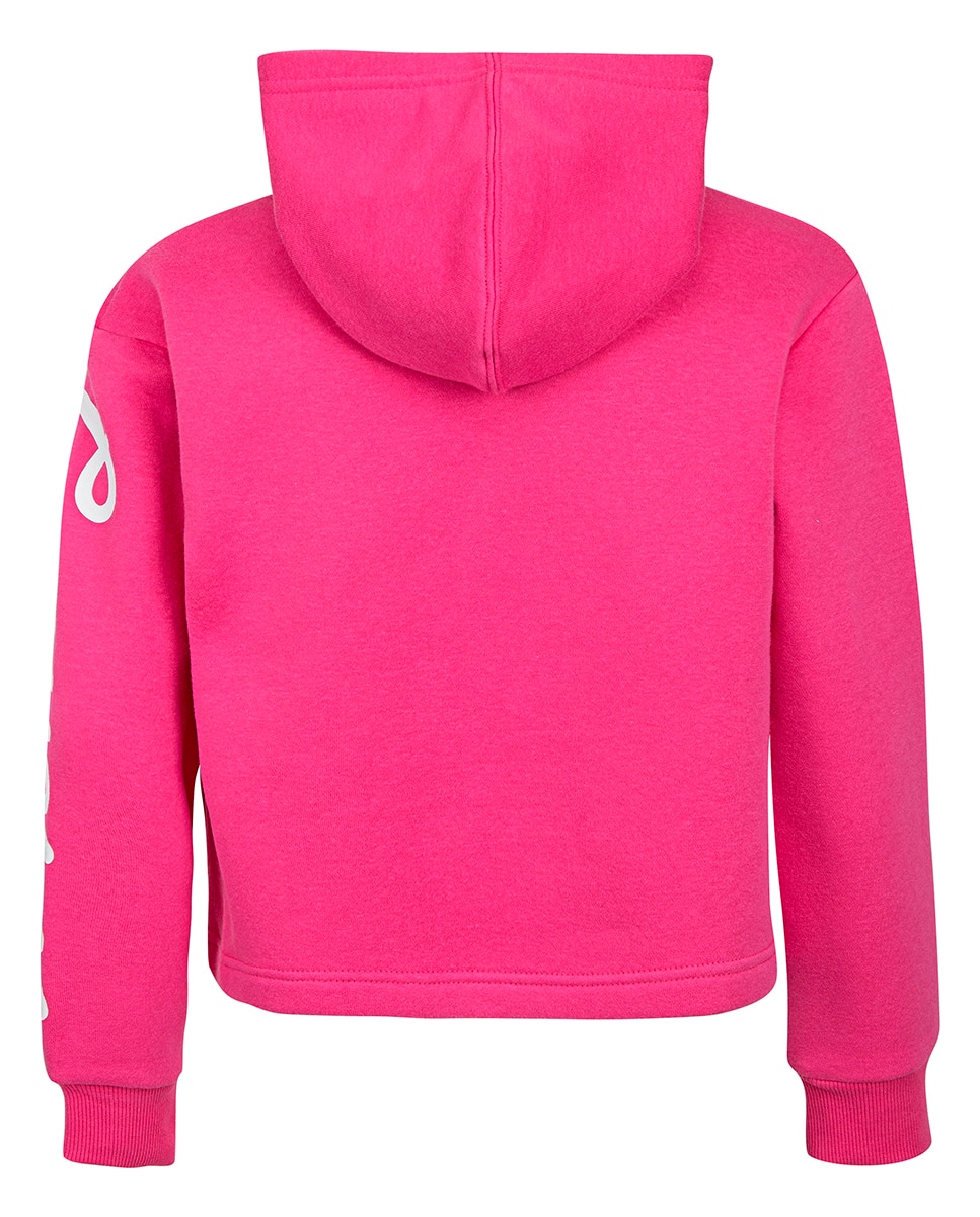 Sweatshirt com capuz Converse Rosa-2