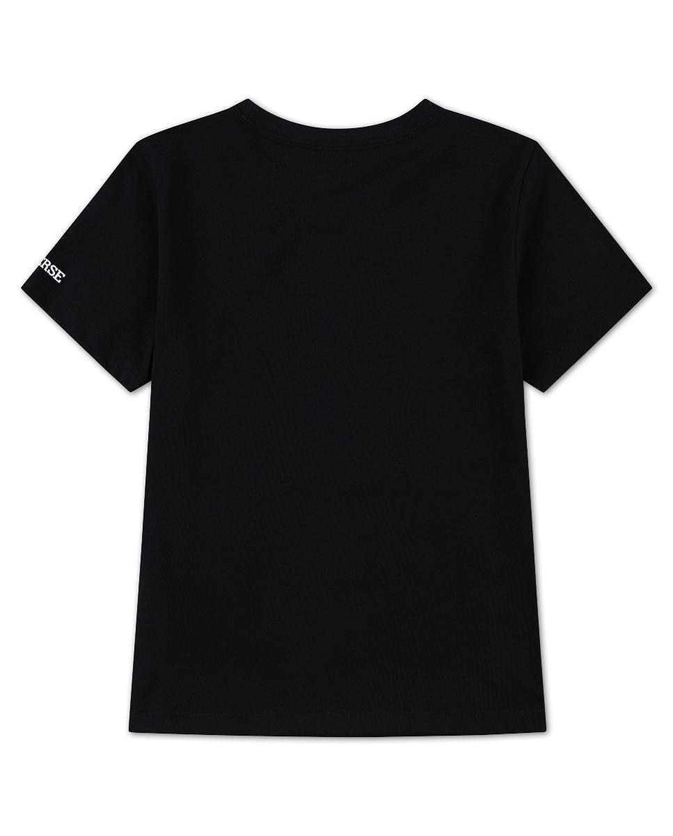 T-shirt Dissected Chuck Patch Classic Converse Preto-2