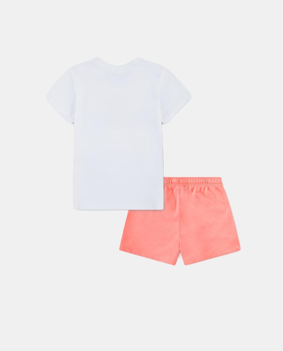 Conjunto Curto Classics Converse Rosa-2