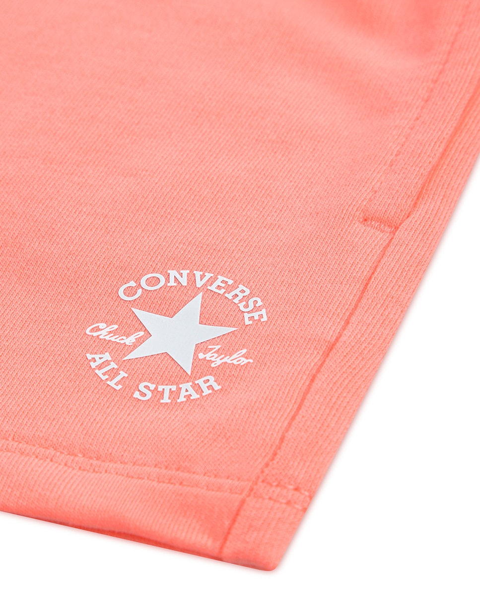 Conjunto Curto Classics Converse Rosa-3