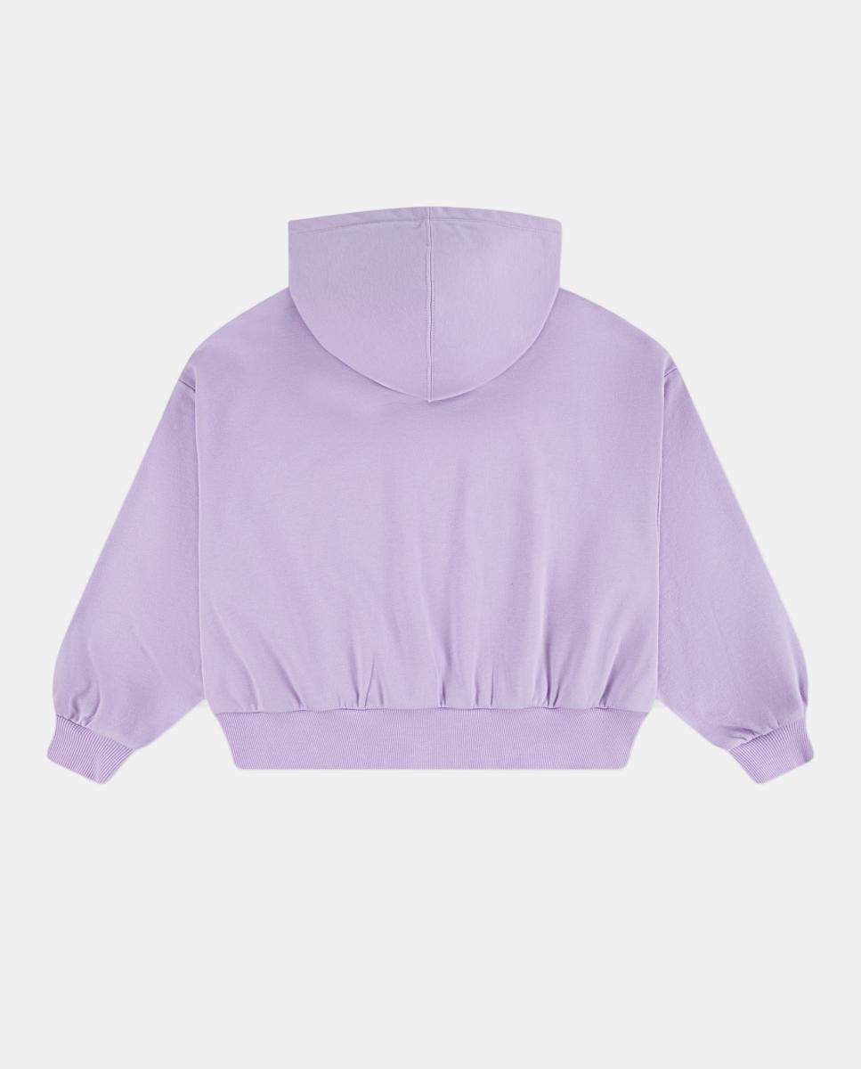 Sweatshirt com Capuz Relaxed Chuck Patch Roxo-2