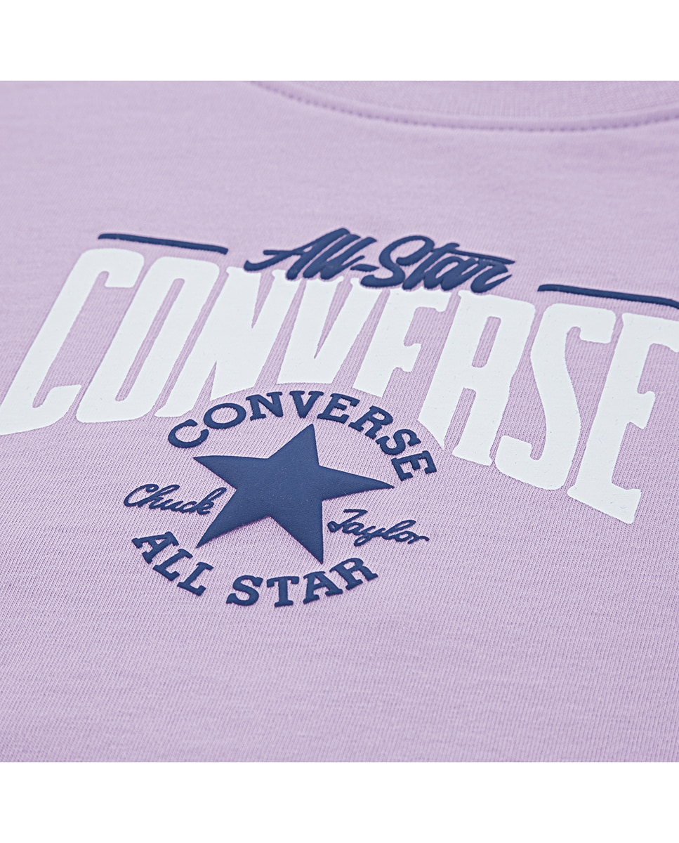 T-shirt Quadrada Multi-Golpe Roxo-3