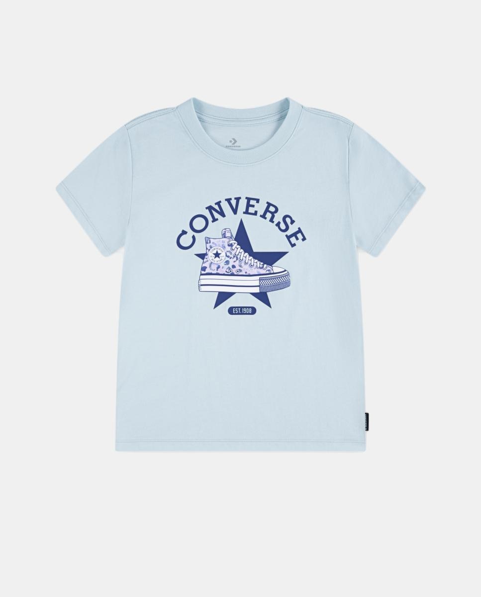 Imagem 0 de T-shirt com Estampado Gráfico de Sapatilhas