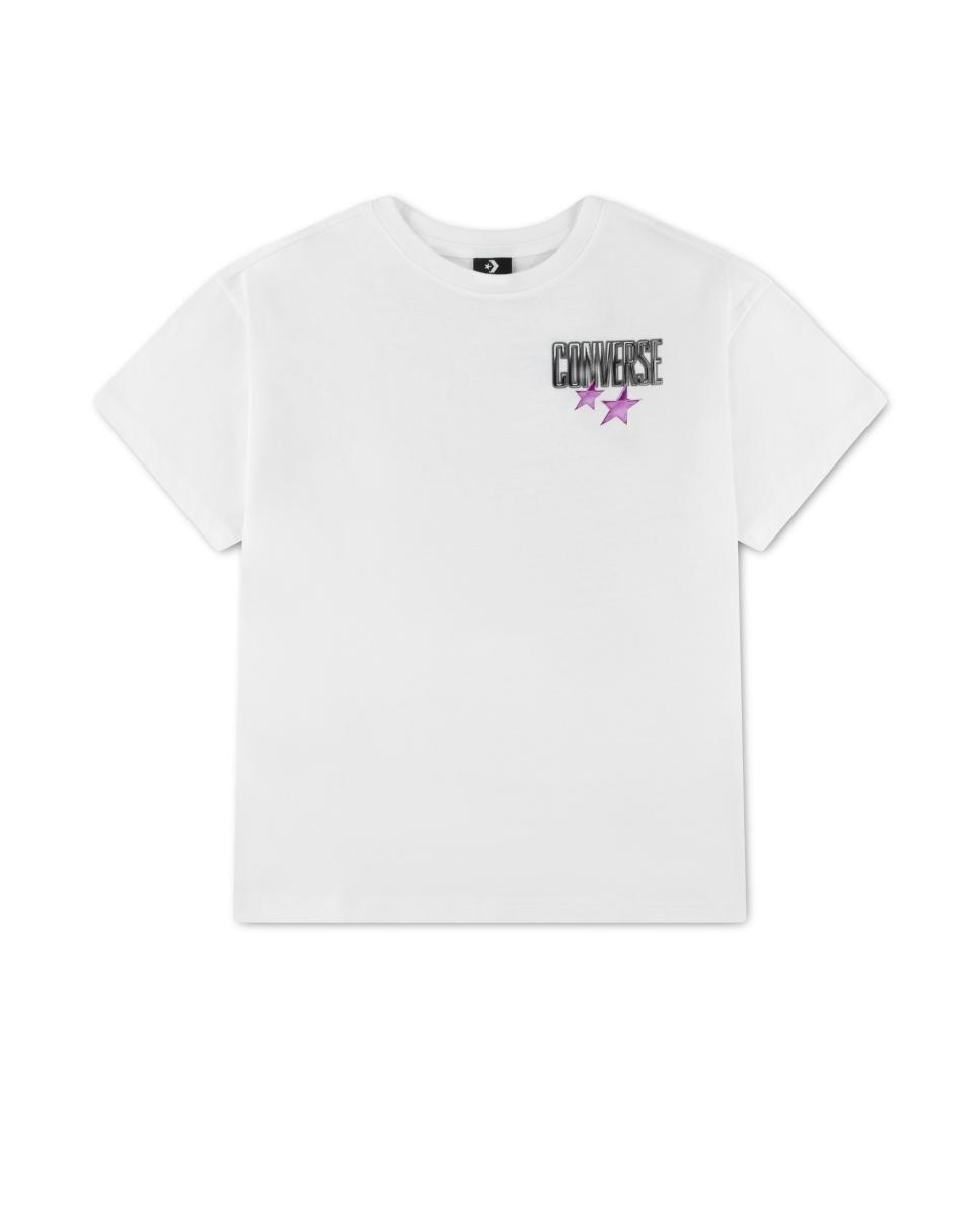 Imagen 0 de Camiseta gráfica Converse Disco Chuck Blanco