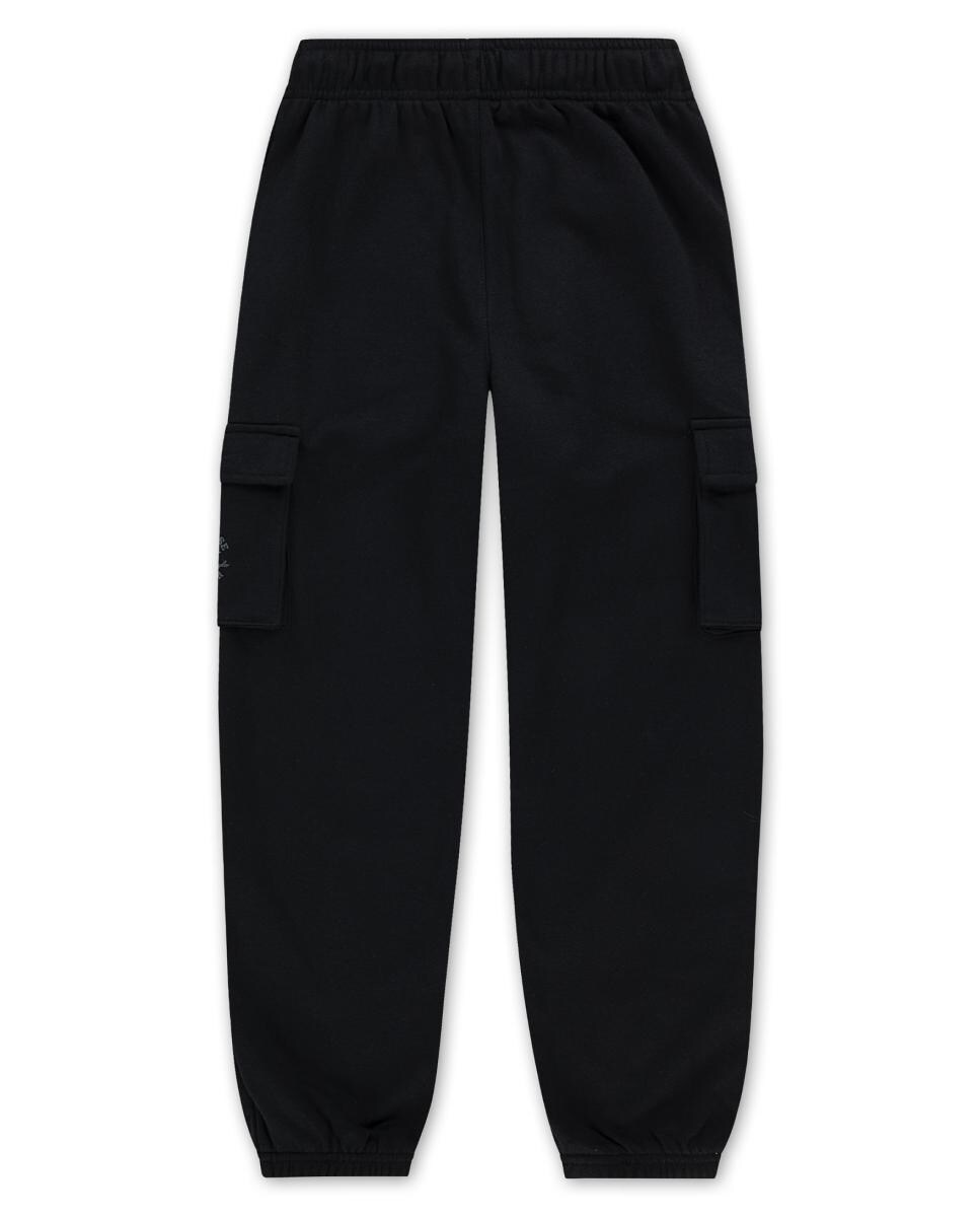 Calças Cargo Silicone Chuck Patch Preto-2