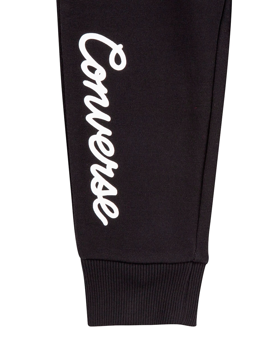 Calças desportivas Converse Preto-5