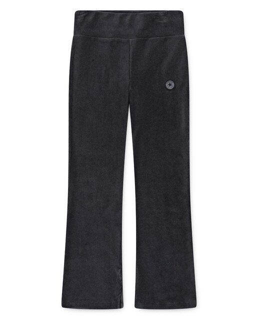 Imagem 0 de Leggings à Boca de Sino em Veludo Canelado