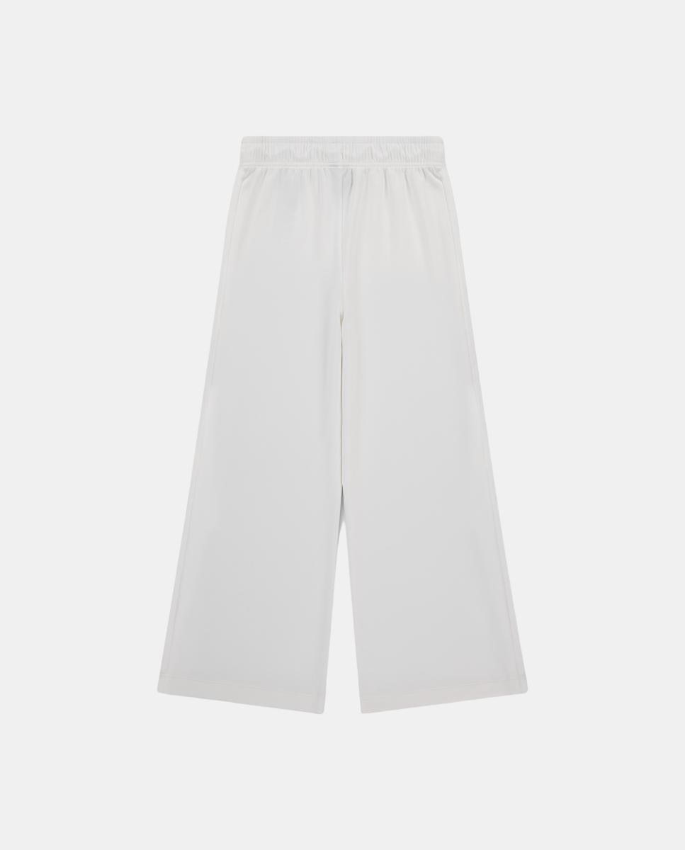 Pantalones Converse de pierna ancha con pinzas - Blanco Blanco-2