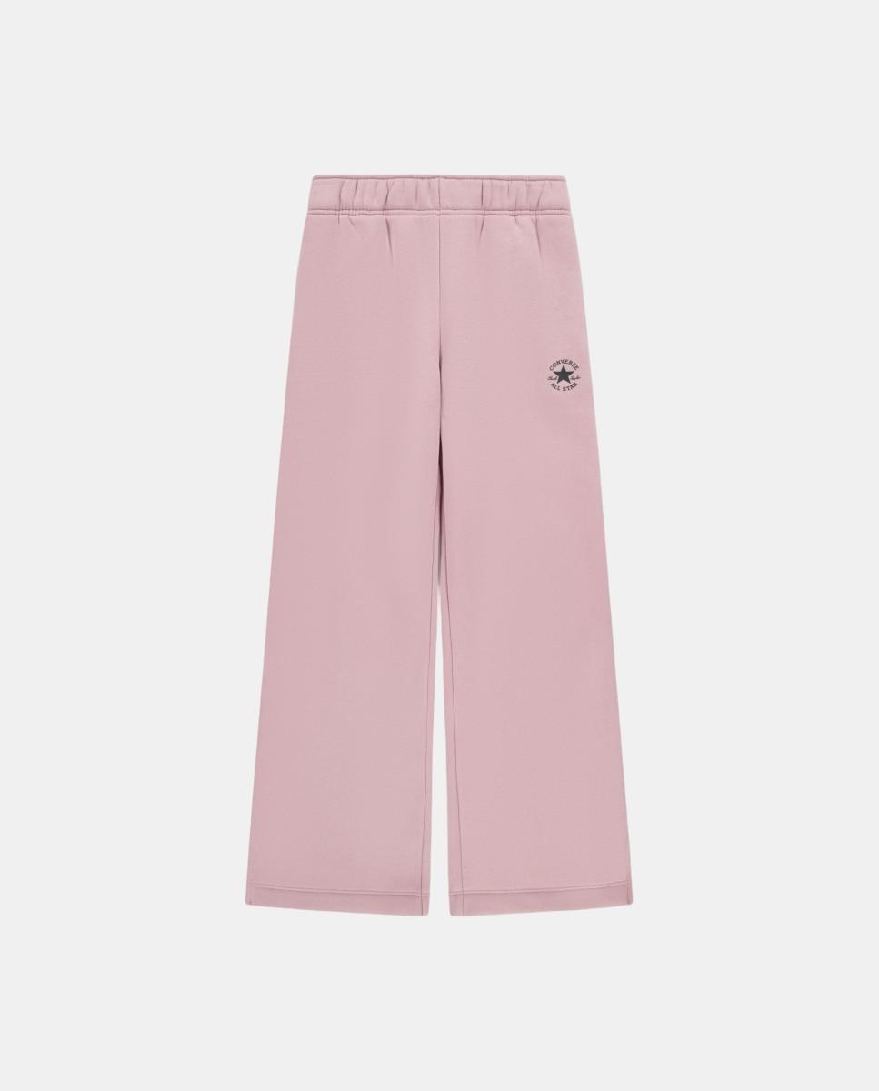 Imagen 0 de Pantalones de punto de pierna ancha Converse Rosa